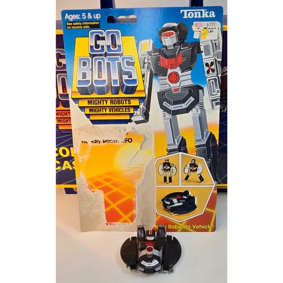 GoBots Pathfinder 29 Friendly Robot UFO Complete Cardback Packaging 1984 - Picture 1 of 16
